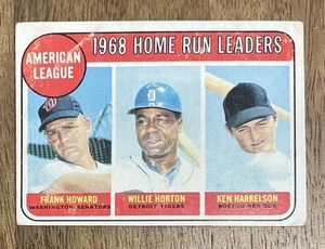 1969 Topps #5 Home Run Leaders Howard Horton Harrelson vedi descrizione - Foto 1 di 2