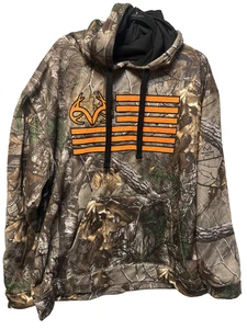 Realtree Camo Hoodie Pullover Hunting Outdoors Sweatshirt Mens Size XXL - Picture 1 of 8