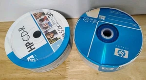 HP CD-R 700 MB 80 Min 52x Speed Pack Of 30 1 New Sealed 1 Open Computer CD DVD - Picture 1 of 6