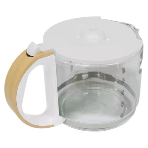 Dorchester Matte White 10-Cup Replacement Carafe with Lid - Picture 1 of 12