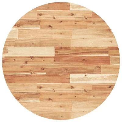 Sobremesa Madera Natural Madera Maciza Acacia VidaXL Foto 1 de 4