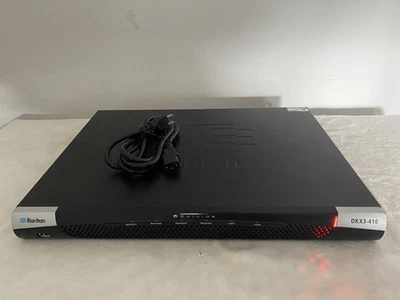Raritan DOMINION DKX3-416 16-Port KVM Over IP Switch 100-240Vac wth Power Supply - Image 1 of 4