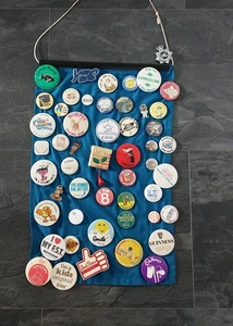Collection Of Vintage Pin Badges Advertising Mixed Lot #2 - Picture 1 of 11