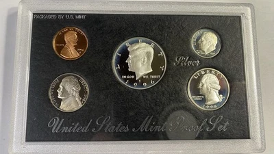1996-S U.S Mint SILVER Proof Set COA & OGP 90% Silver Half Dollar, Quarter, Dime - Image 1 of 4