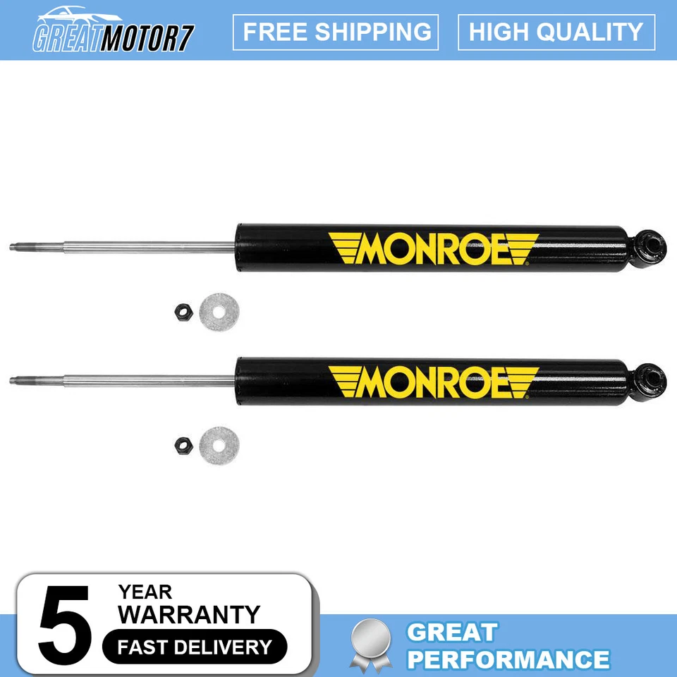 Monroe OE Rear Shock Absorbers For 2004 2005 2006-2011 BMW X3 Lifetime Warranty - Image 1 of 3