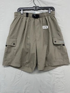 Nike ACG Men's Bike MTB Cargo Shorts Baggy Liner Chamois Pad Brow Vintage 90's L - Picture 1 of 9