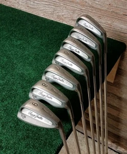 PowerBilt H&B Fuzzy Zoeller Eisensatz 3-9 Eisen Stiff Flex Stahl Rechtshänder - Bild 1 von 12