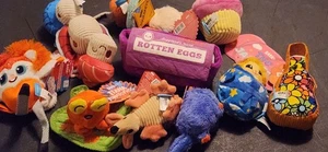 NEW Lot Of Bark Box Dog Toys Plush Surprise Squeaker Krinkle Huge Lot XS/S - Picture 1 of 8