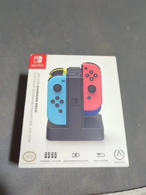 PowerA Joy-Con 充电底座适用于任天堂 Switch,未开封全新! — 第 1/4 张图片