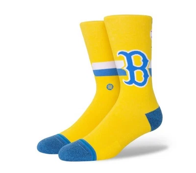 Stance Boston Red Sox City Connect Crew Height Socks Men's Youth Large New W/Tag - Image 1 of 4
