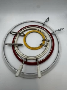 Tension Embroidery Hoops Mixed Lot Of 4 Different Size Ranges - See Photos - Picture 1 of 6
