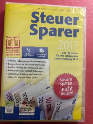 Lidl Steuer Sparer 2017 ungeöffnet & Installations-Code - Bild 1 von 2