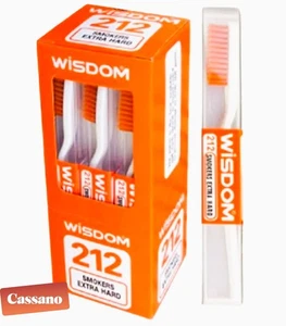 Wisdom Smoker Stain Remover Extra-Hard Toothbrush Orange - 1pcs/2pcs/3pcs - Picture 1 of 1