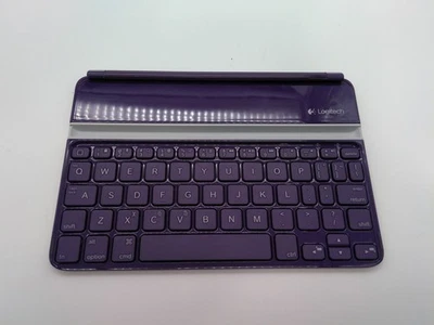 Logitech Mini Wireless Keyboard Ultrathin Bluetooth Purple - Defective - Image 1 of 4