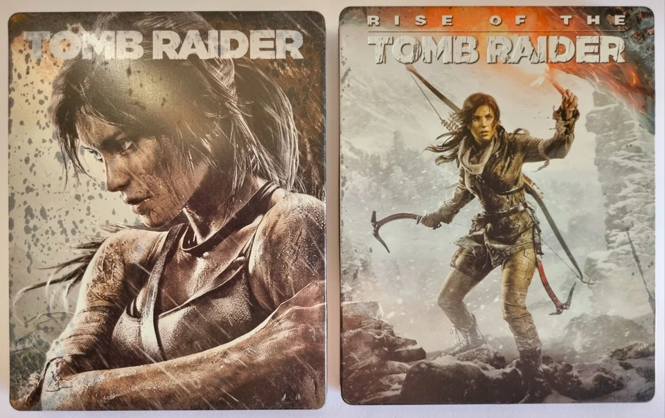 Tomb Raider & Rise of The Tomb Raider Steelbook G2 Bundle | Sony Playstation 3 - Image 1 of 4