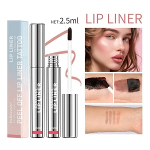 Lip Liner Stay-N -Peel-off Lip Liner Tattoo, Lip Stain Off Lasting-UK Peel E9V0 - Picture 1 of 23