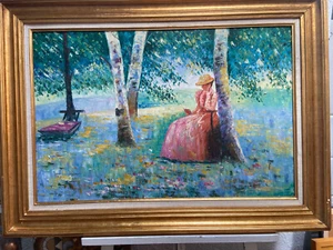 Nr. 1229 - Ölgemälde ca. 110x80 cm - Bild 1 von 1
