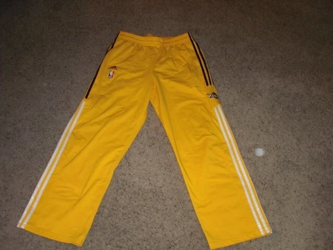 CLEVELAND CAVALIERS sewn authentic Basketball Pants WARM UPS men's Large Adidas Cover
