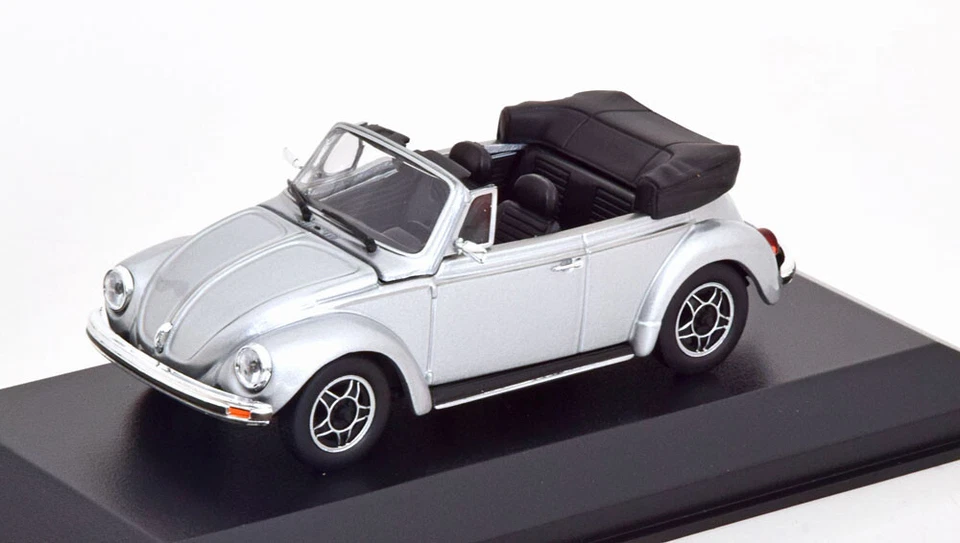 Volkswagen VW Coccinelle 1303 Cabriolet Modèle Maxichamps 1 43 Argent 940055131