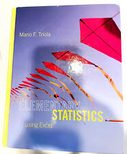 ELEMENTARY STATISTICS USING EXCEL (5TH EDITION) By Mario F. Triola - Hardcover