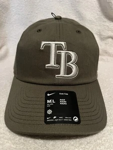 Nike Tampa Bay Rays Green Adjustable Strapback Structured Trucker Hat NWT - Picture 1 of 5