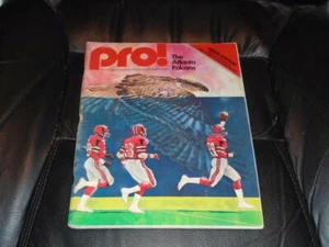 1980 FALCONS AT 49ERS NFL PROGRAMMA CALCIO EX - Foto 1 di 1