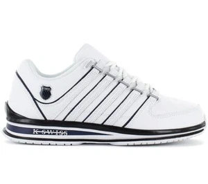 K-Swiss Rinzler Leather Herren Sneaker Leder Weiß 01235-139 Sport Freizeit Schuh - Bild 1 von 6