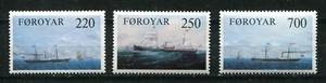 FAROE ISLANDS 1983, CARGO SHIPS, Scott 90-92, MNH - Picture 1 of 1