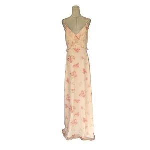 Anthropologie BHLDN Clare Long Dress Bridesmaid Wedding Guest Formal NWT size 6 - Picture 1 of 19