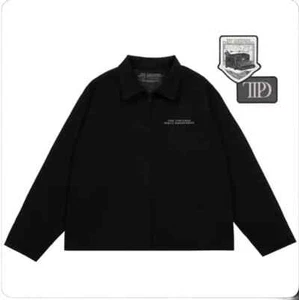 Taylor Swift The Tortured Poets Department TTPD Black Jacket Patch Set XL NEW - Picture 1 of 6