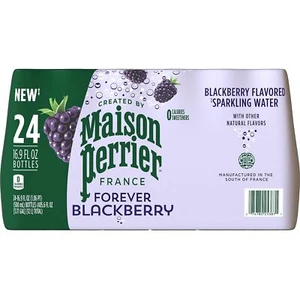 Maison Perrier Forever Blackberry Flavored Sparkling Water 16.9 oz. 24 - Picture 1 of 2