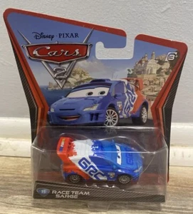 Disney Pixar 2010 Mattel Cars 2 Raoul Caroule Car Red, White And Blue - Picture 1 of 9