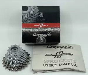 NOS Campagnolo RECORD 11 Cassetta Titanio & Acciaio 11 Velocità 11-23t Ultra-Drive - Foto 1 di 3