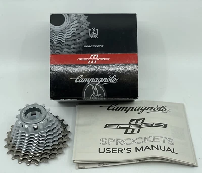 NOS Campagnolo RECORD 11 Titanium & Steel Cassette 11 Speed 11-23t Ultra-Drive - Image 1 of 3