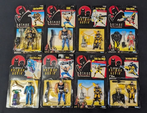 Kenner Batman BTAS & Batman and Robin Adventures Action Figures Lot of 8 Cover