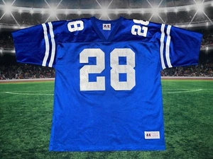 Vintage Marshall Faulk #28 Indianapolis Colts Starter Jersey Sz XL 50/52 Used - Picture 1 of 12