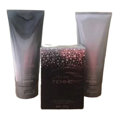 FEMME парфюмированная вода спрей - жасмин - магнолия - Avon 3 шт комплект - быстрая доставка - Изображение 1 из 4