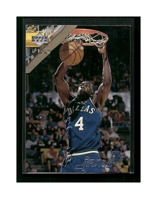 1997-98 Upper Deck Dallas Mavericks Basketball Card #141 Michael Finley JAM - Image 1 of 4