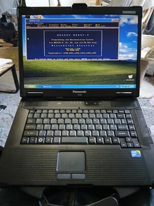 Panasonic TOUGHBOOK CF-52 Xp Laptop with serial port Melsec Medoc - Picture 1 of 11
