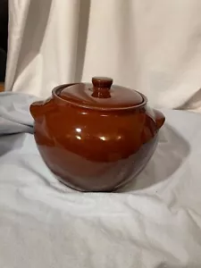 Vintage Watt Medium Brown Bean Pot USA - Picture 1 of 3