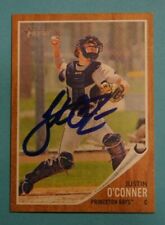 2011 Topps Heritage Minors, Princeton Rays - JUSTIN O'CONNER - Autograph