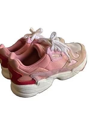 Adidas Originales Falcon Rosa/Blanco EF1964 Mujer Talla 9 Foto 1 de 4