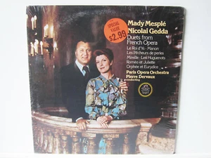 SEALED ! MESPLE & GEDDA sing DUETS FROM FRENCH OPERA - Angel LP - Imagen 1 de 2