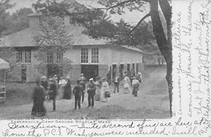 # K1342 DOUGLAS, MA. POSTAL, TABRNACLE CAMP GROUND - Imagen 1 de 2