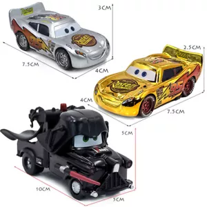 Disney's Pixar Cars Silver McQueen Loose Gold McQueen1:55 Diecast Vehicles - Picture 1 of 8