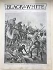 Kabyle Rising In Morocco: Rebels Attacking: 1894 Black & White Magazine Print