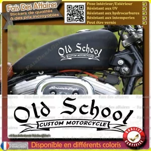 2 Aufkleber Sticker Old School Custom Motorrad Bobber Motorrad Tank Decal - Bild 1 von 1