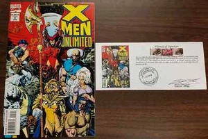 X-Men Unlimited (1993) #5 SIGNED by Liam Sharp with Notarized WOS - Picture 1 of 5