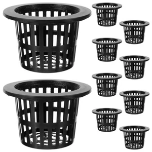 10 Pcs Hydroponik Netztopf Hydrokultur Töpfe Plastikorchid -Topf - Bild 1 von 12