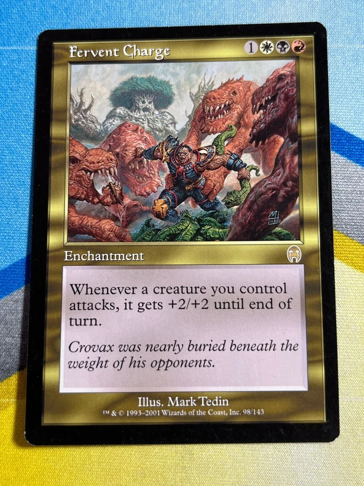 Magic the Gathering MTG Apocalypse FERVENT CHARGE - Image 1 of 1